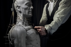 Victor Frankenstein and his Creature
